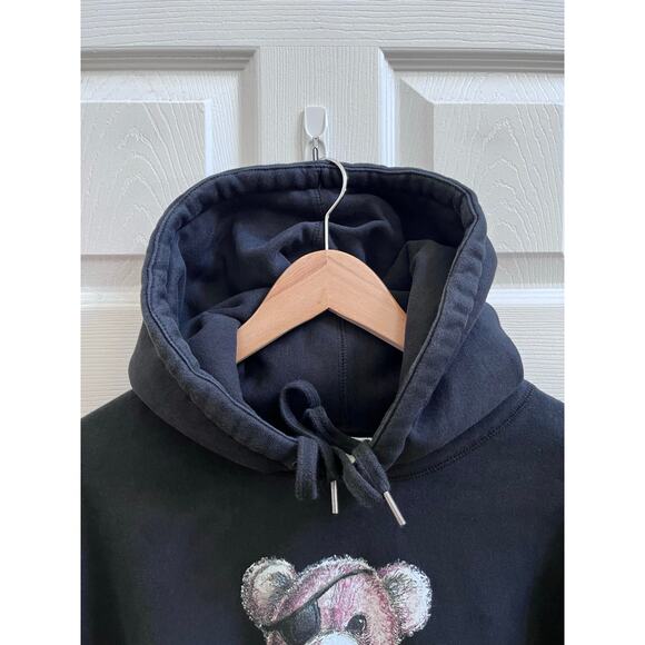 Teddy Fresh Black Don’t Ever Talk To Me Or My Son Again Fleece Hoodie Size Large - Picture 5 of 12